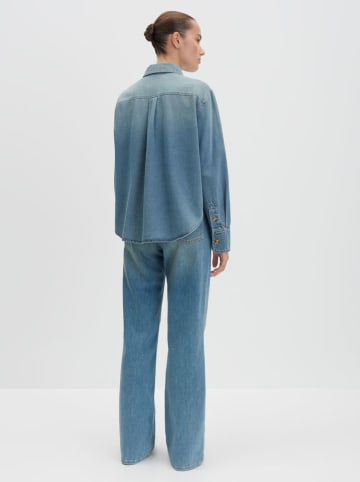 Someday Spijkerblouse "Zutie" blauw