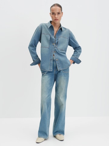 Someday Jeanshemd in Hellblau