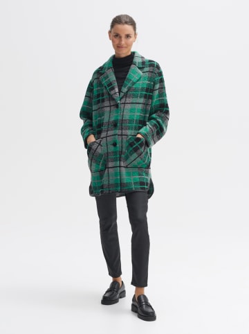 OPUS Tussenmantel "Halilo" grijs/groen