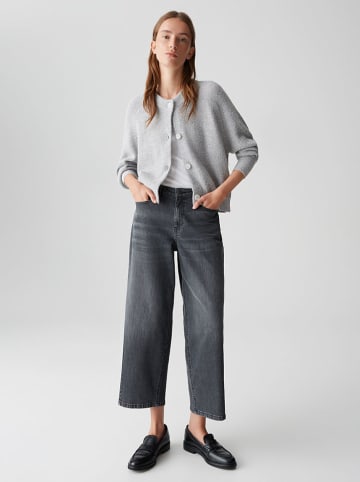 OPUS Kardigan w kolorze szarym