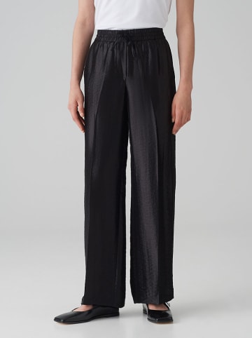 OPUS Spodnie w kolorze czarnym