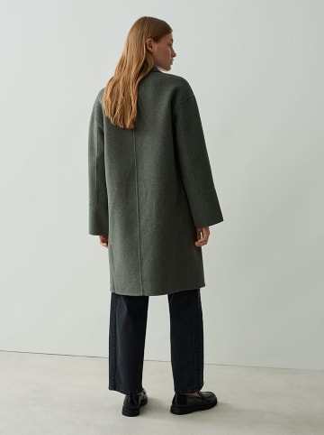 OPUS Płaszcz przejściowy w kolorze ciemnozielonym