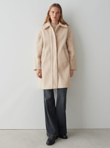 OPUS Teddymantel crème