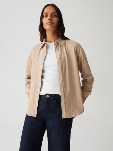 OPUS Blouse lichtbruin