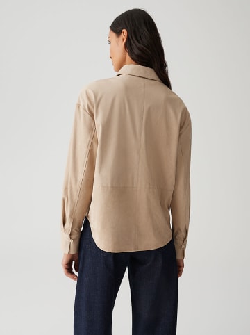 OPUS Blouse lichtbruin