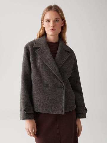 OPUS Übergangsjacke in Dunkelbraun