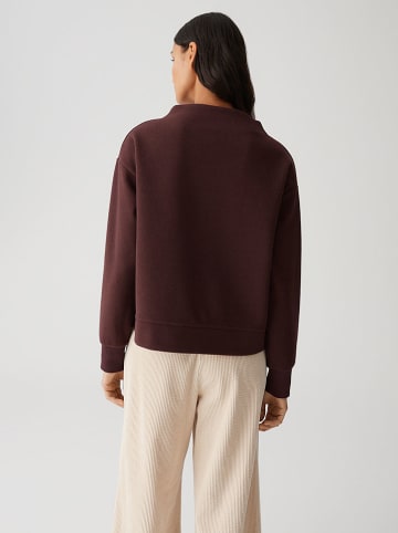 OPUS Sweatshirt in Dunkelbraun