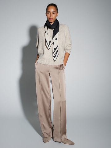 OPUS Doek beige/zwart