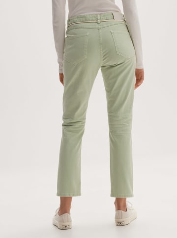 OPUS Spijkerbroek "Louis" - regular fit - lichtgroen