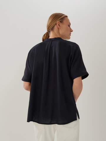 Someday Blouse "Zerike" donkerblauw