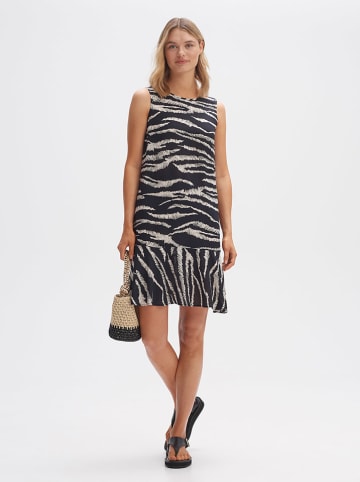 OPUS Sukienka w kolorze czarno-kremowym