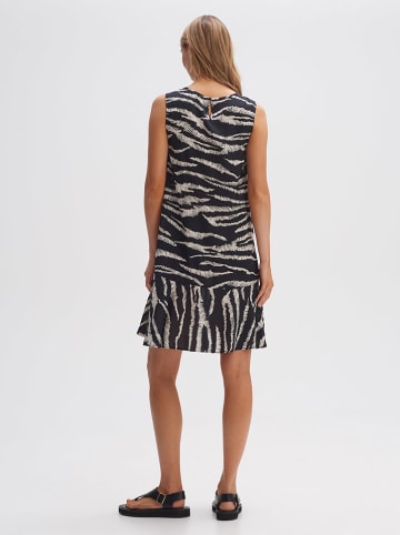 OPUS Kleid in Schwarz/ Creme