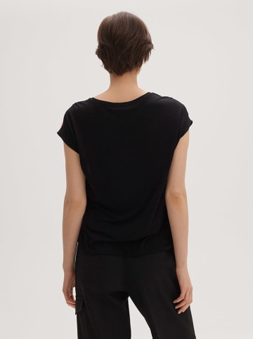 OPUS Shirt "Sintenso" in Grün/ Schwarz