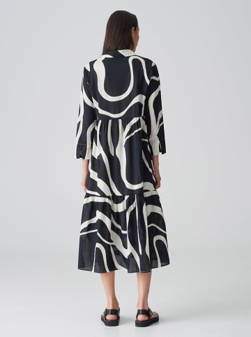 OPUS Sukienka w kolorze czarnym