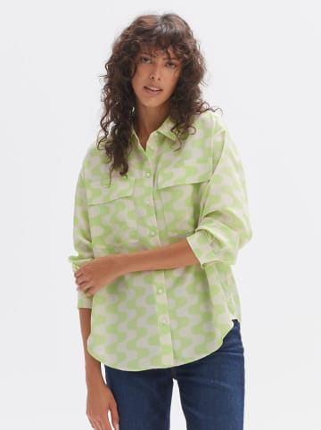 OPUS Blouse citroengroen