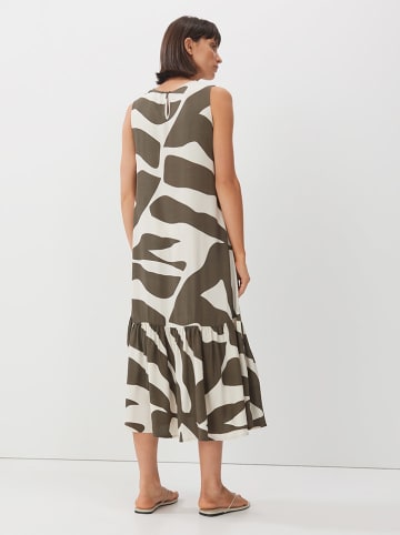 Someday Kleid in Khaki/ Creme