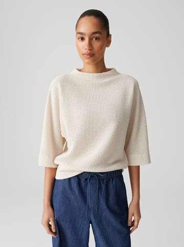 OPUS Bluza w kolorze kremowym