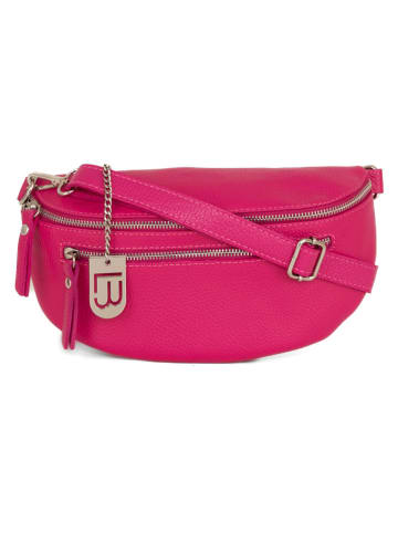 Lucca Baldi Leren borstbuidel "Burano" fuchsia - (B)30 x (H)19 x (D)2 cm