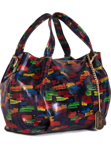 Anna Morellini Leren handtas "Anna Signature" meerkleurig - (B)27 x (H)20 x (D)13 cm