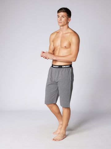 DKNY Szorty dresowe w kolorze szarym