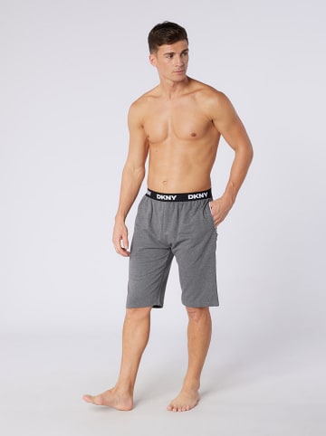DKNY Szorty dresowe w kolorze szarym
