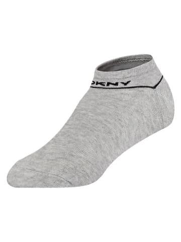 DKNY Skarpety (3 pary) w kolorze białym, szarym i czarnym