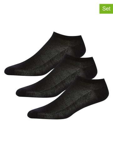 DKNY 3er-Set: Socken in Schwarz