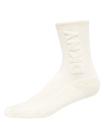 DKNY Skarpety (3 pary) w kolorze czarnym, kremowym i szarym