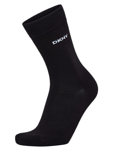 DKNY Skarpety (5 par) w kolorze czarnym
