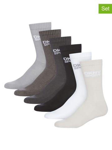 DKNY 6er-Set: Socken in Bunt