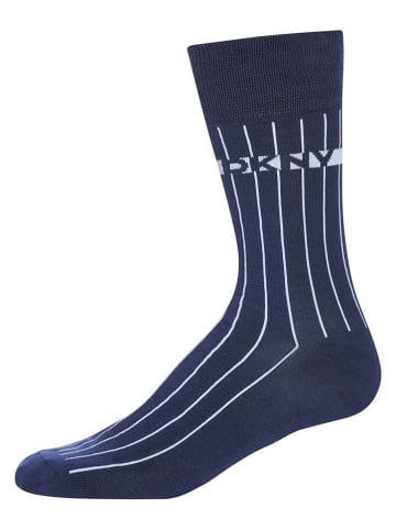 DKNY Skarpety (6 par) w kolorze antracytowo-szaro-granatowym