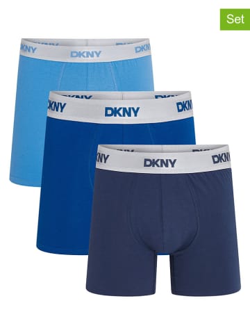 DKNY 3er-Set: Boxershorts in Blau