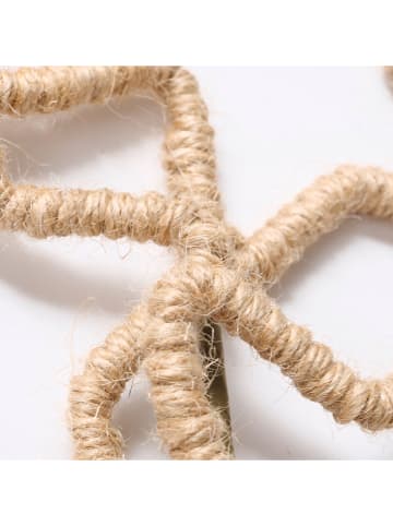 Boltze Topfstecker "Juna" in Beige - (L)46 cm