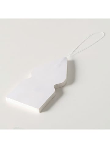 Boltze Decohanger "Famina" wit - (H)9 x Ø 40 cm