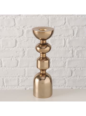 Boltze Kaarsenhouder "Glory" goudkleurig - (H)21 cm