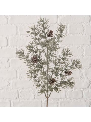 Boltze Dekoracyjna gałązka "Kiefer" w kolorze zielonym - wys. 6 cm
