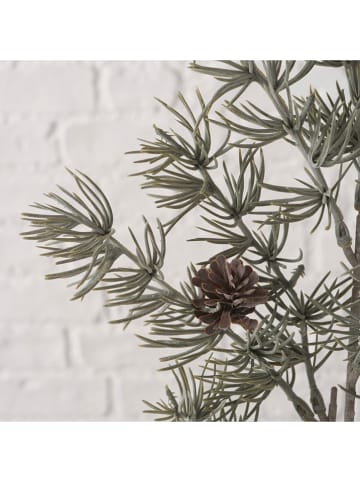 Boltze Dekoracyjna gałązka "Kiefer" w kolorze zielonym - wys. 6 cm
