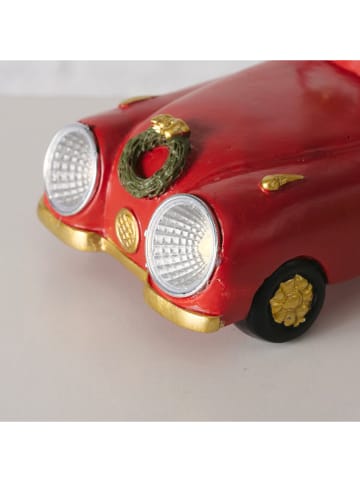 Boltze Decoledfiguur "Martiny" rood - (H)9,5 cm