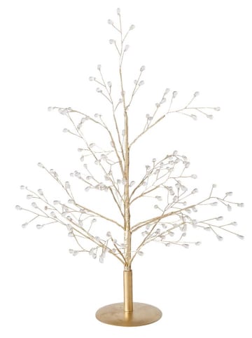 Boltze Dekoaufsteller "Gloomy" in Gold - (H)40 cm