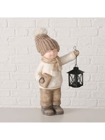 Boltze Decoratief figuur "Charlie" beige/lichtbruin - (H)38 cm