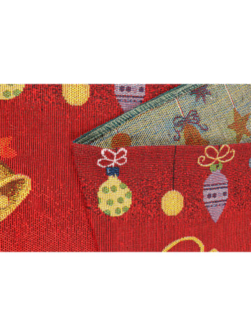Bizzotto Tischläufer "Magical" in Rot - (L)183 x (B)33 cm
