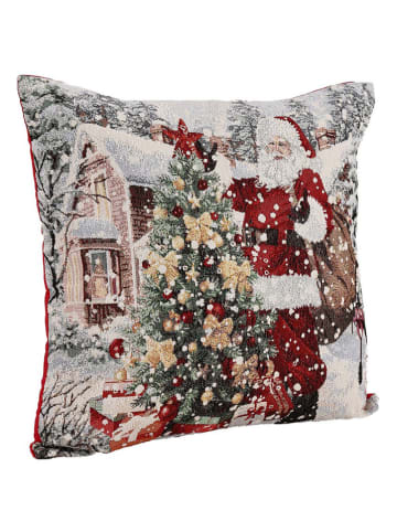 Bizzotto Kussen "Santa" meerkleurig - (L)45 x (B)45 cm