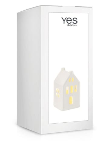 Bizzotto LED-Dekoleuchte "Janis" in Weiß - (H)68 cm