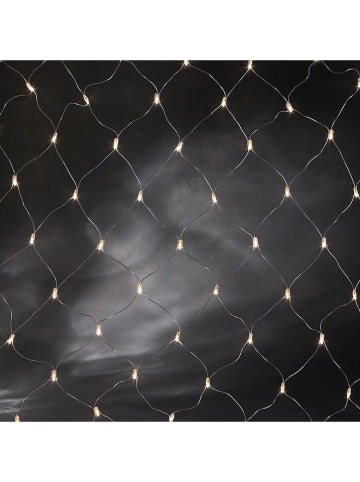 Konstsmide Siatka świetlna LED w kolorze ciepłej bieli - 100 x 200 cm