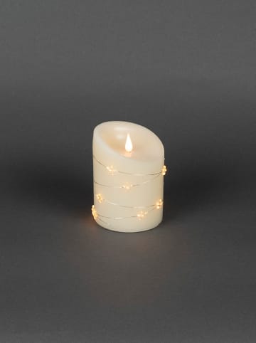 Konstsmide Ledkaars wit - (H)14 x Ø 10 cm