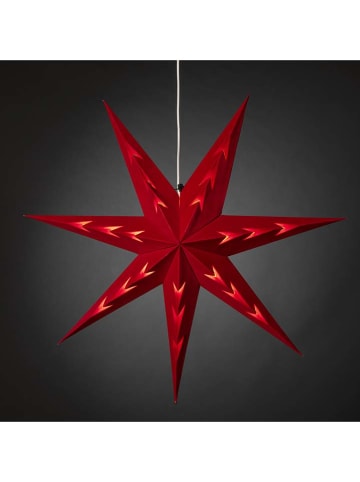 Konstsmide Dekoleuchte ''Star'' in Rot - (H)78 cm