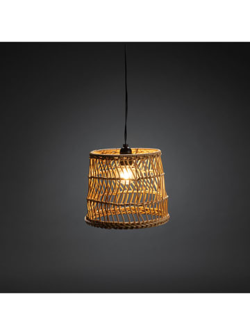 Konstsmide 5-delige set: lampenkappen voor lichtkettingen naturel - (H)8 x Ø 20 cm