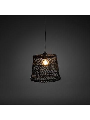 Konstsmide 5-delige set: lampenkappen voor lichtkettingen zwart - (H)8 x Ø 20 cm