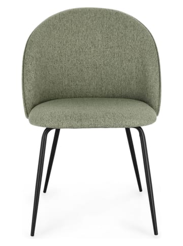 Bizzotto Stuhl "New Tanya" in Grün - (B)51 x (H)77 x (T)54 cm