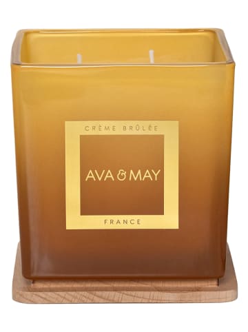 AVA & MAY Świeca zapachowa "Crème Brûlée" - 450 g